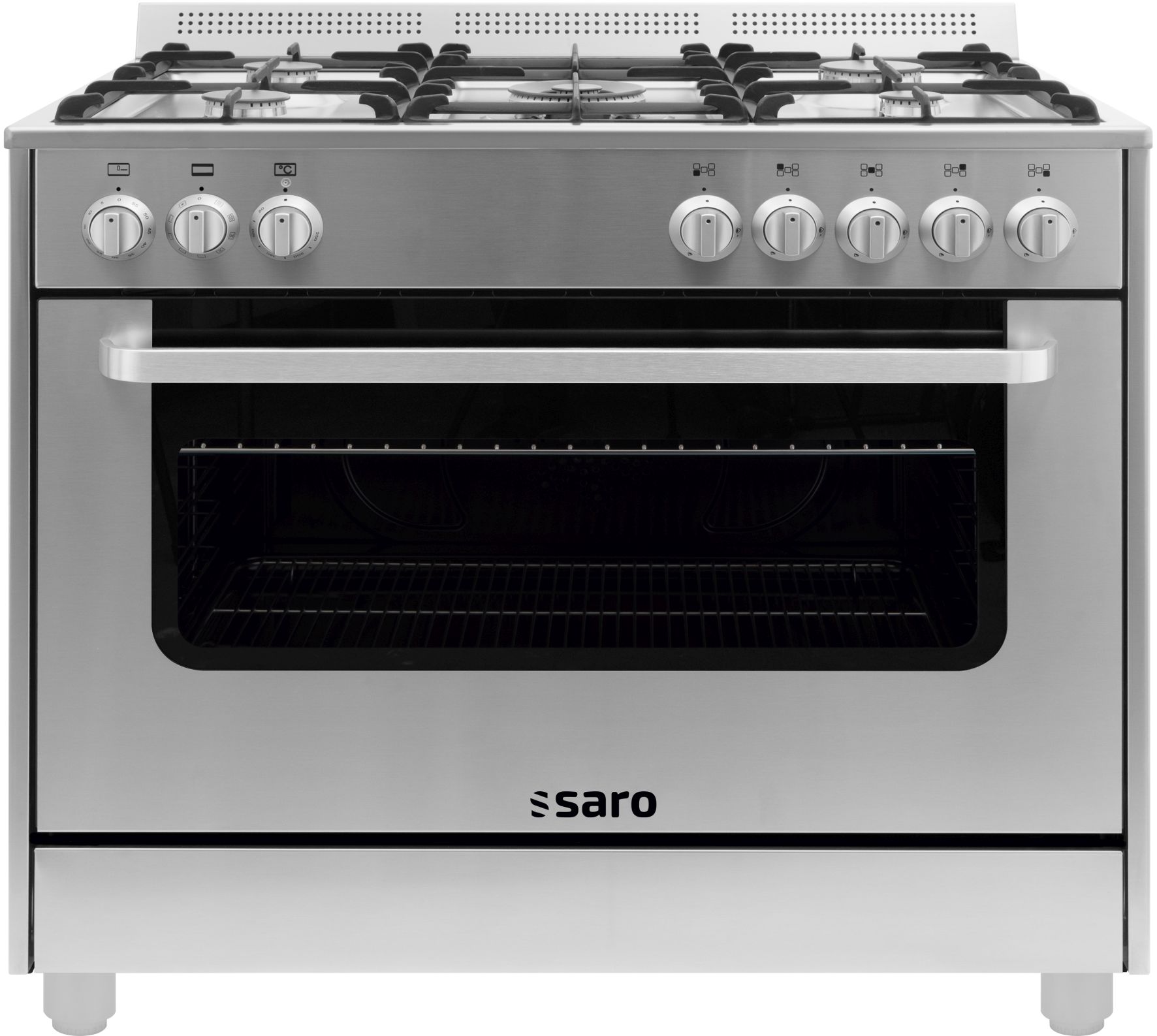 Vrijgevig inkomen regelmatig Multifunctioneel gasfornuis met electrische oven | Saro