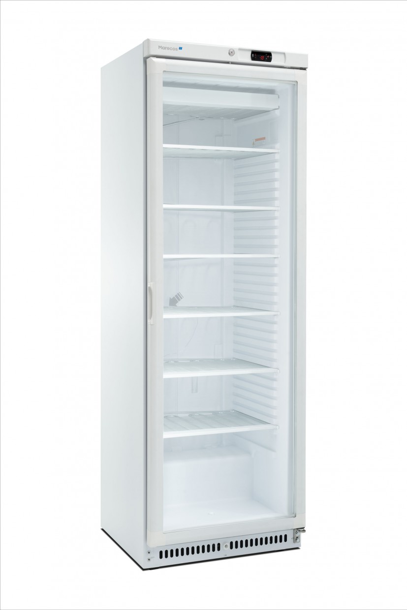 Tiefkühlschrank, Glastür - weiß, ACE 430 CS PV